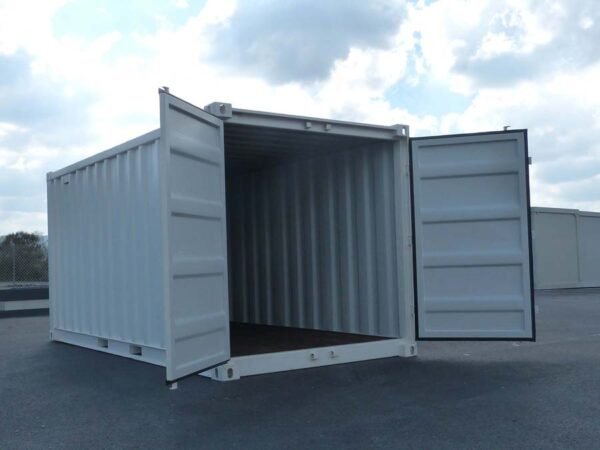 Conteneur de stockage 15 pieds – Blanc – Image 3