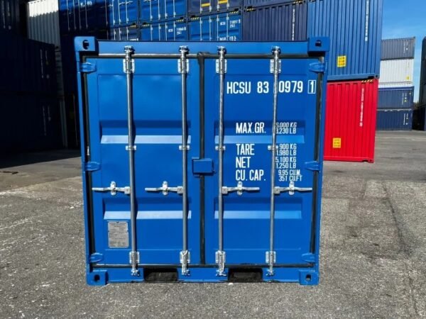 Container de stockage 8 Pieds – Bleu – Image 4